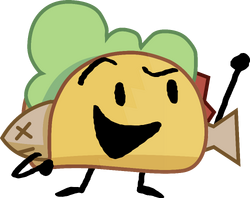 Battle For Dream Island Wiki - Bfdi Taco, HD Png Download - vhv