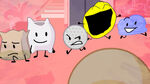 "Bottle For Dream Island" - Same scene, flashback to "Category One" showing a scene of CloudYAY being a "mess of a team"