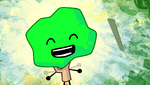 "Bottle For Dream Island" - Tree (Grasstree) yelling at the big spider to get him