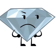 Diamond's transparent background pose