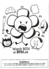 Flower Plush Bag Front