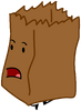 Barf Bag as Baggy (BFDI 14)