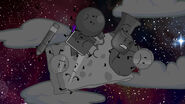 Pencil, Nickel, Needle, Spongy, Ice Cube, Coiny, Yellow Face, Pin, Book, Bomby and Ruby affected by Yoyle Metal (from BFDIA 6)