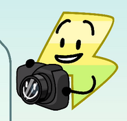 BFB: lighting smile happy Holding camera recorder