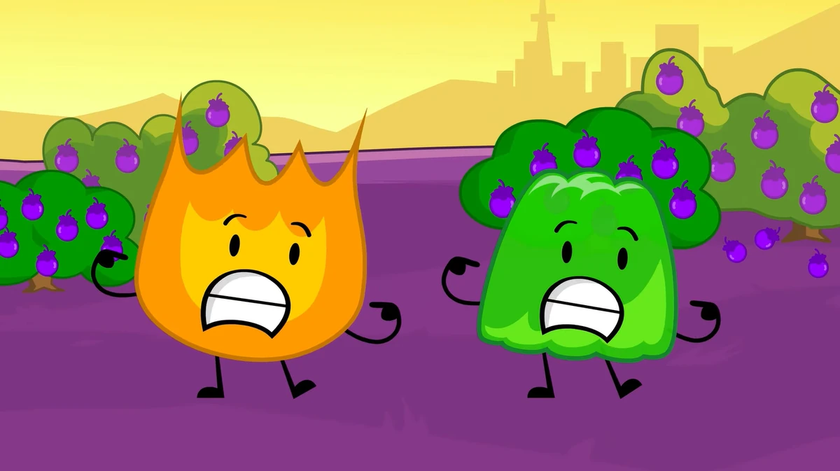 Firey and Gelatin Battle for Dream Island Wiki Fandom