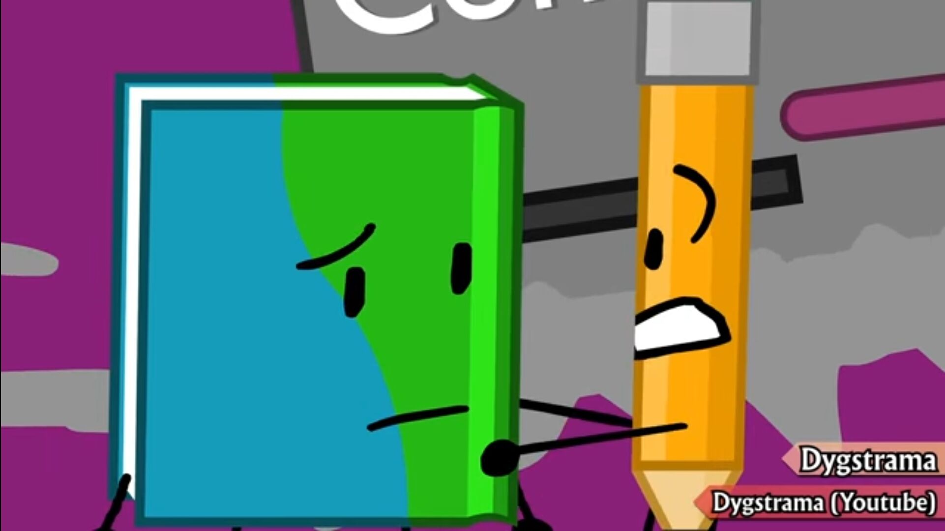 I made a scene from BFB 1O in the BFDI-IDFB style. Put a BFB+