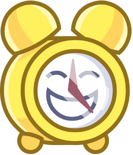 X's alarm clock