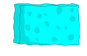 Giant Cyan Spongy