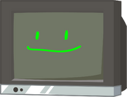 CRT television; Graphic