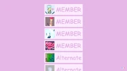 The alliance member's hierarchy, as seen in BFB 1