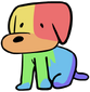 Rainbow Puppy; BranDexterXtreme