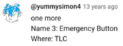 Emergency Button Recommended