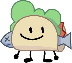 Battle For Dream Island Wiki - Bfdi Taco, HD Png Download - vhv