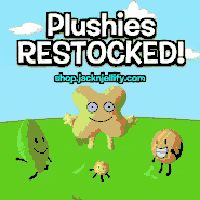 "X, Leafy, Firey Jr and Coiny are BACK!!! Grab them while you can at shop.jacknjellify.com!"