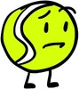 Tennis Ball in Cary's style (You can help BFDI win an Award!)