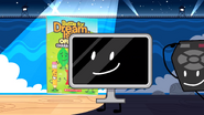 TV with the book