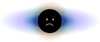 Black Hole with a Face