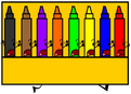 Pack of Crayons; Brom316