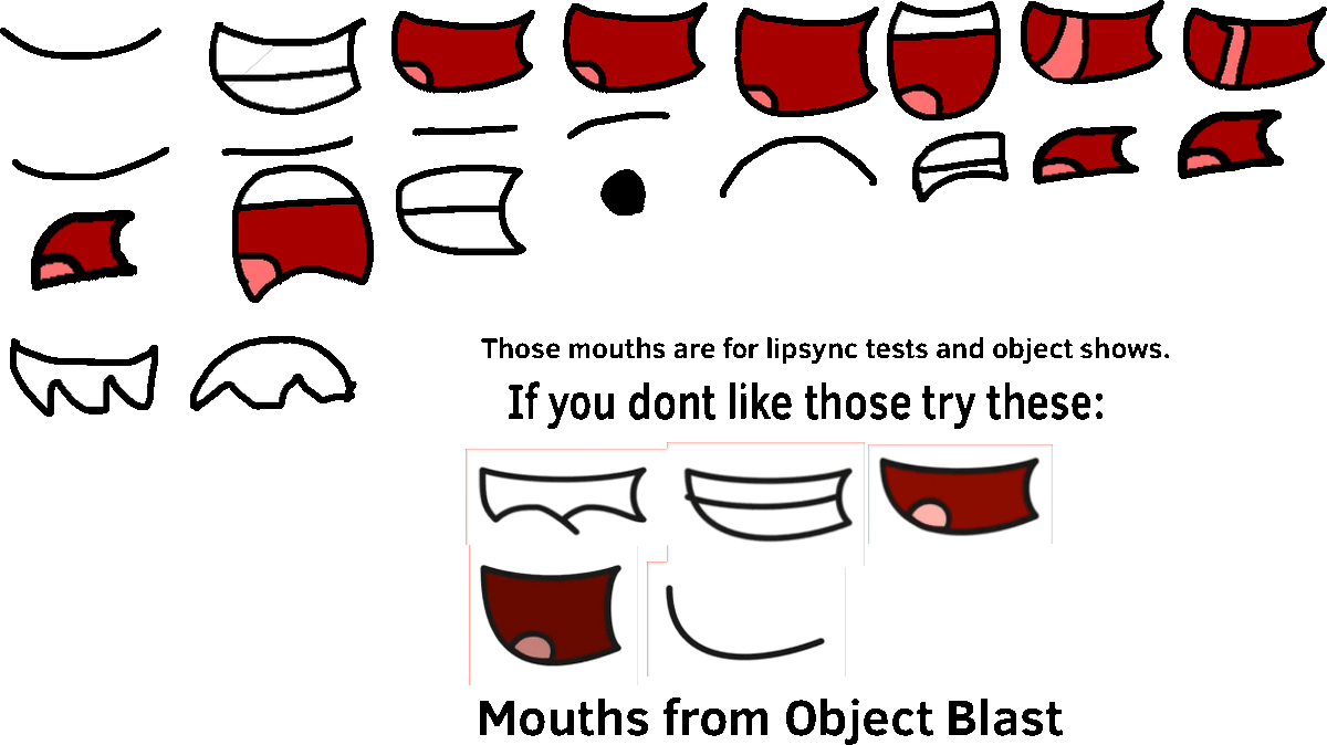 BFDI Mouth Test 