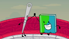 Book and needle