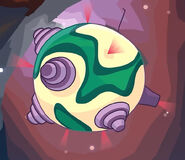 The planet as seen in "Seasonal Shift".
