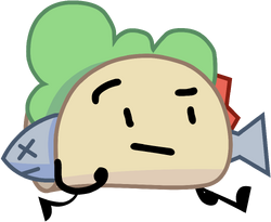 Battle For Dream Island Wiki - Bfdi Taco, HD Png Download - vhv