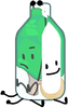 Bottle with Árbol and a fortune cookie inside (BFB 7-10)