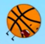 Basketball Falling