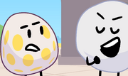 Cute egg does not like chad snowball