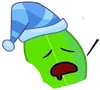 GOODNIGHTLEAFY!.png (38 KB) Leafy wearing a sleeping hat (BFDIA 22)