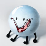 The sillier version of the Bubble plush.