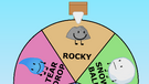 Rocky’s slice on a wheel