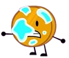 Coiny with Fries' bio-luminescent remains on him (BFDIA 17)
