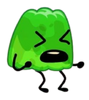 Gelatin with soup splattered on his face (BFB 13)
