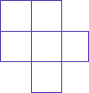 3×3 grid filled in with squares that resemble Four's shape. This was possibly used to help the animator of the scene draw Four.
