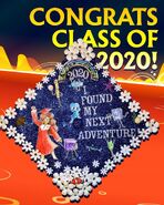 "Well done @icemintfreeze on your graduation cap. Here’s to the Class of 2020!. #classof2020 #bfdi #graduation"