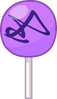 Lollipop scribbled