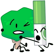 Treeandmarkercutehug