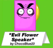 Evil Flower Speaker by ChocoBlue23