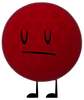 Golf Ball being possessed by Evil Leafy (BFDIA 20)