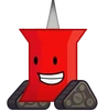 Pin with no limbs, wearing a mech suit (BFDIA 14)
