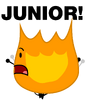 Firey Jr.'s appearance (BFDI 14)