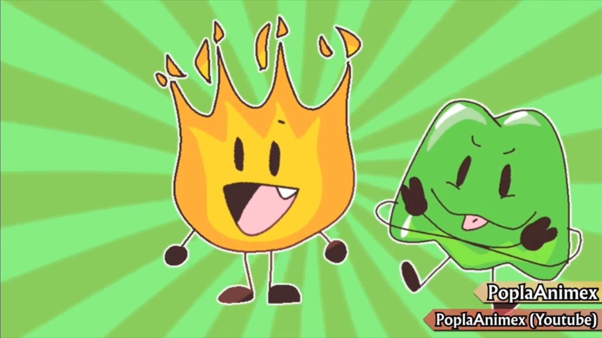 I made a scene from BFB 1O in the BFDI-IDFB style. Put a BFB+