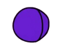 Purple Cricket Ball