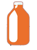 Bottle lava normal