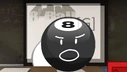 "I shouldn't be in math class because I already know what number is most important. It's eig-" [Four hums offscreen] "Four!" [whispers] "...Times two." [screech]