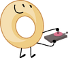 Donut - button, button, button, button, button