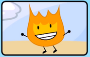 Firey Old Voting Icon BFDI-0