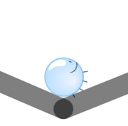 Bubble stuck