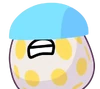 EggyPopper.png (166 KB) Eggy with a Popper on her face (BFB 7)